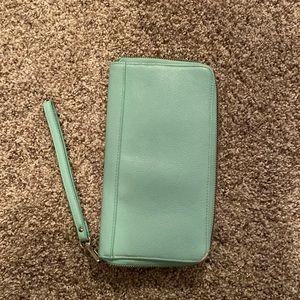 Teal wallet